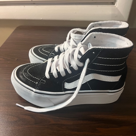 Vans sk8 high platforms women's size 6.5 - Picture 4 of 6